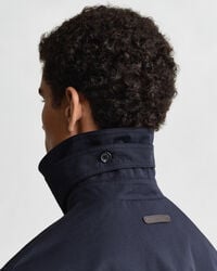 Gabardina em mistura de algodão