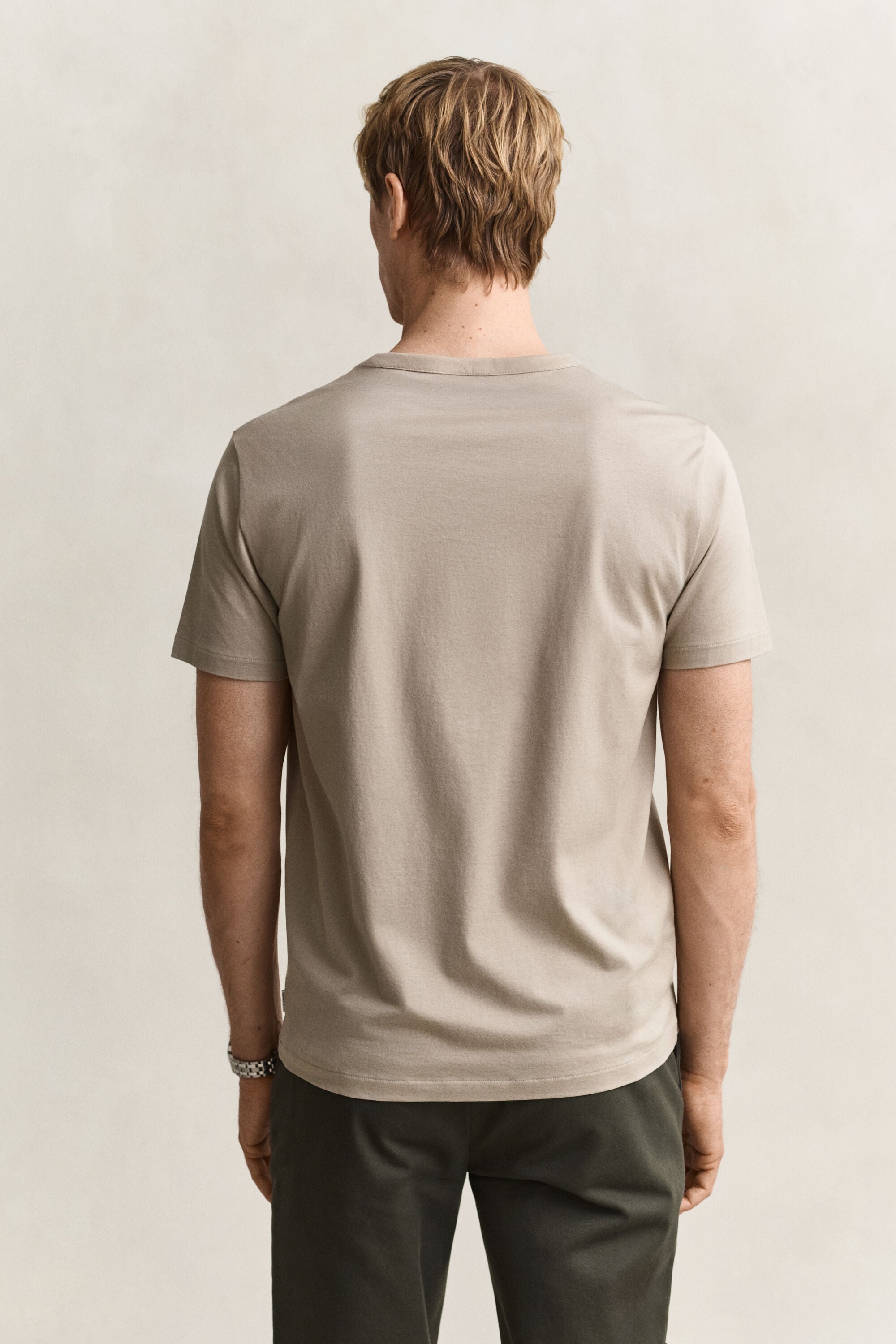 T-shirt em algodão Pima