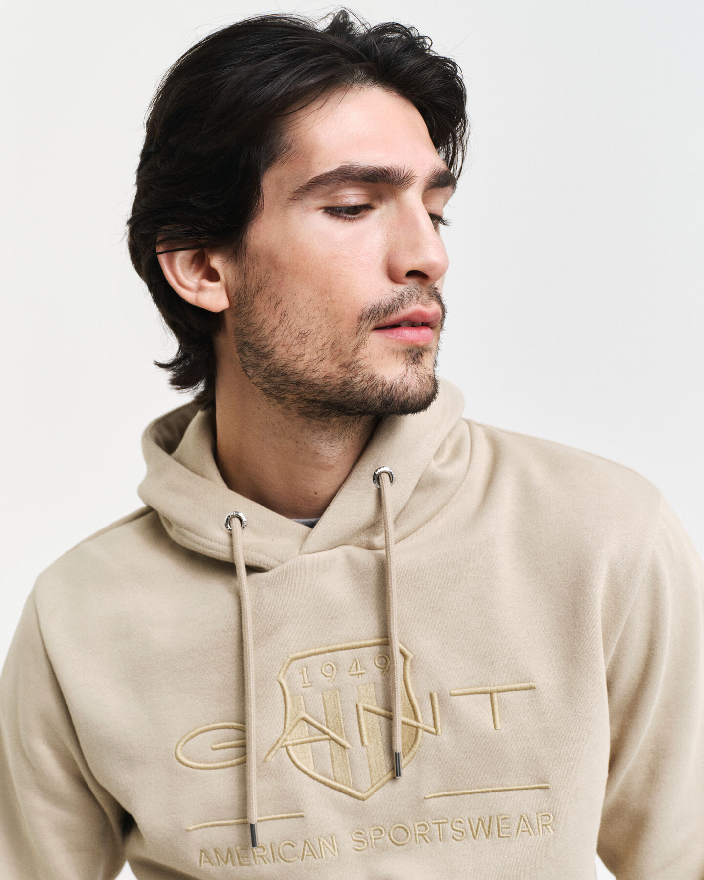 Sweatshirt com capuz Tonal Shield