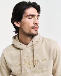 Sweatshirt com capuz Tonal Shield