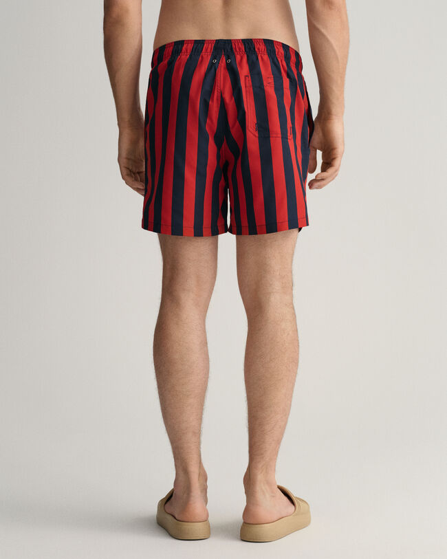 Cal&ccedil;&otilde;es de banho &agrave;s riscas em bloco classic fit