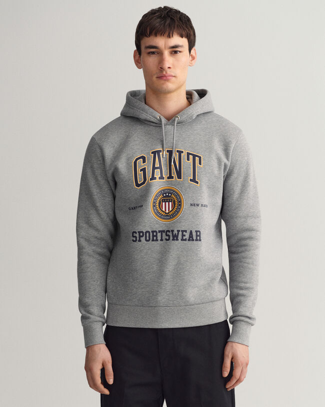 Sweatshirt com capuz Crest Shield