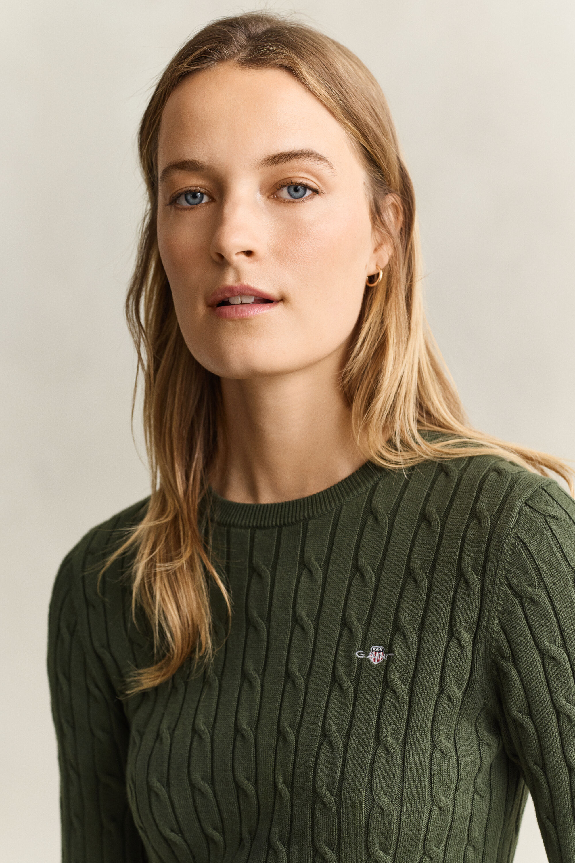 Camisola de malha entrançada Classic