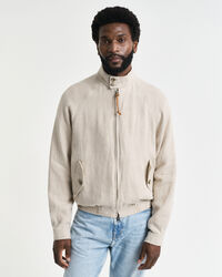 Casaco Harrington em linho