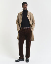 Camisola de gola alta em lã de merino extrafina