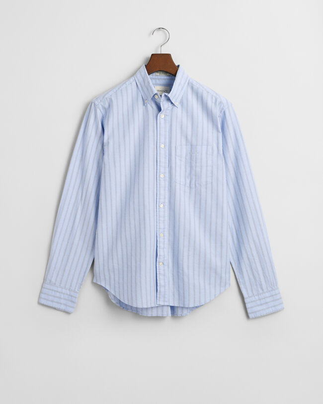 Camisa Oxford Archive &agrave;s riscas regular fit
