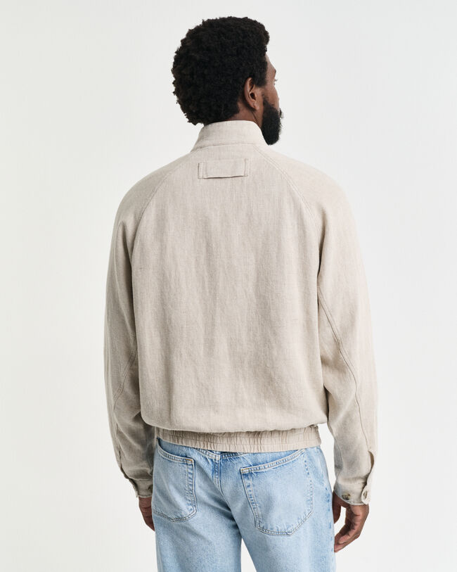 Casaco Harrington em linho