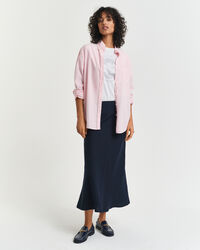 Saia em mistura de linho