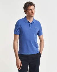Polo em algodão piqué Shield regular fit
