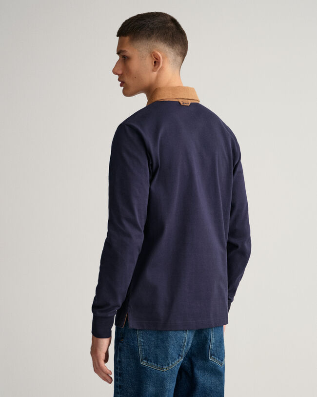 Heavy Rugger com colarinho em bombazina