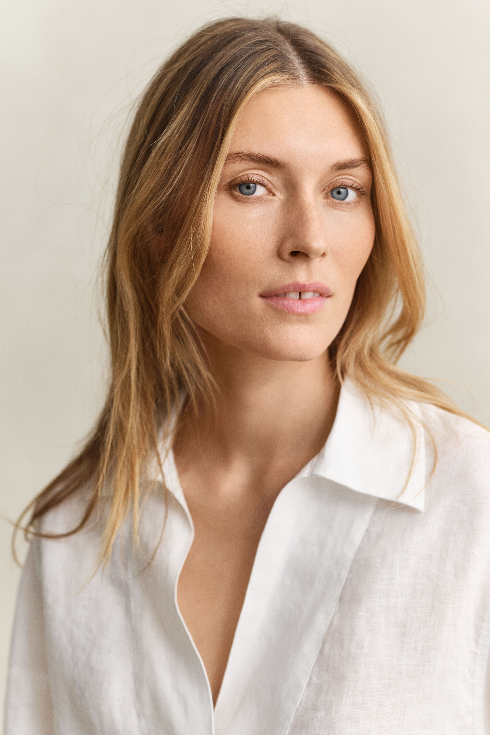 Camisa popover em linho