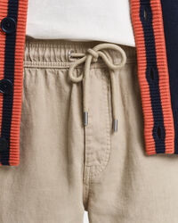 Cal&ccedil;&otilde;es Cargo em linho regular fit