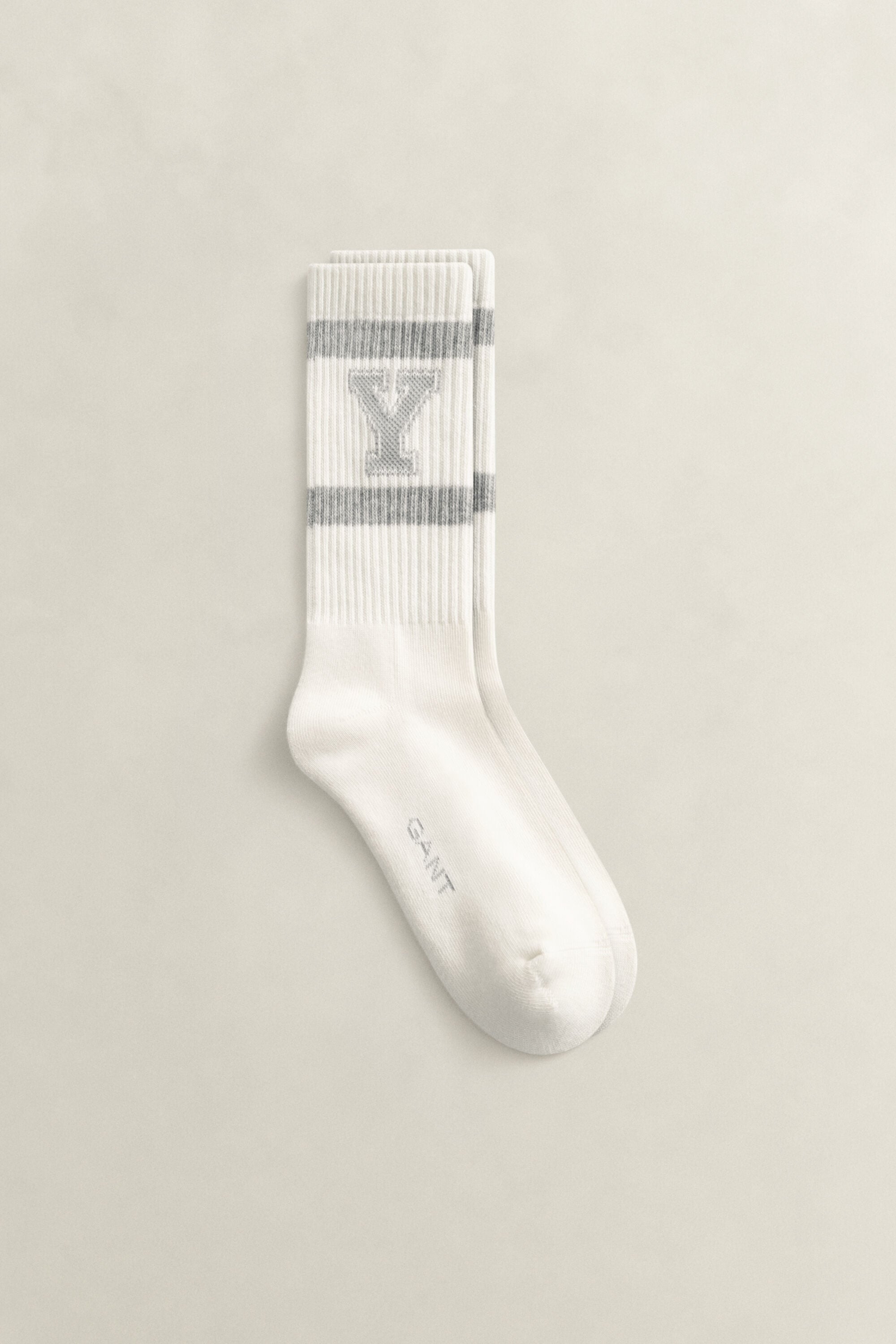 Meias desportivas caneladas Gant x Yale