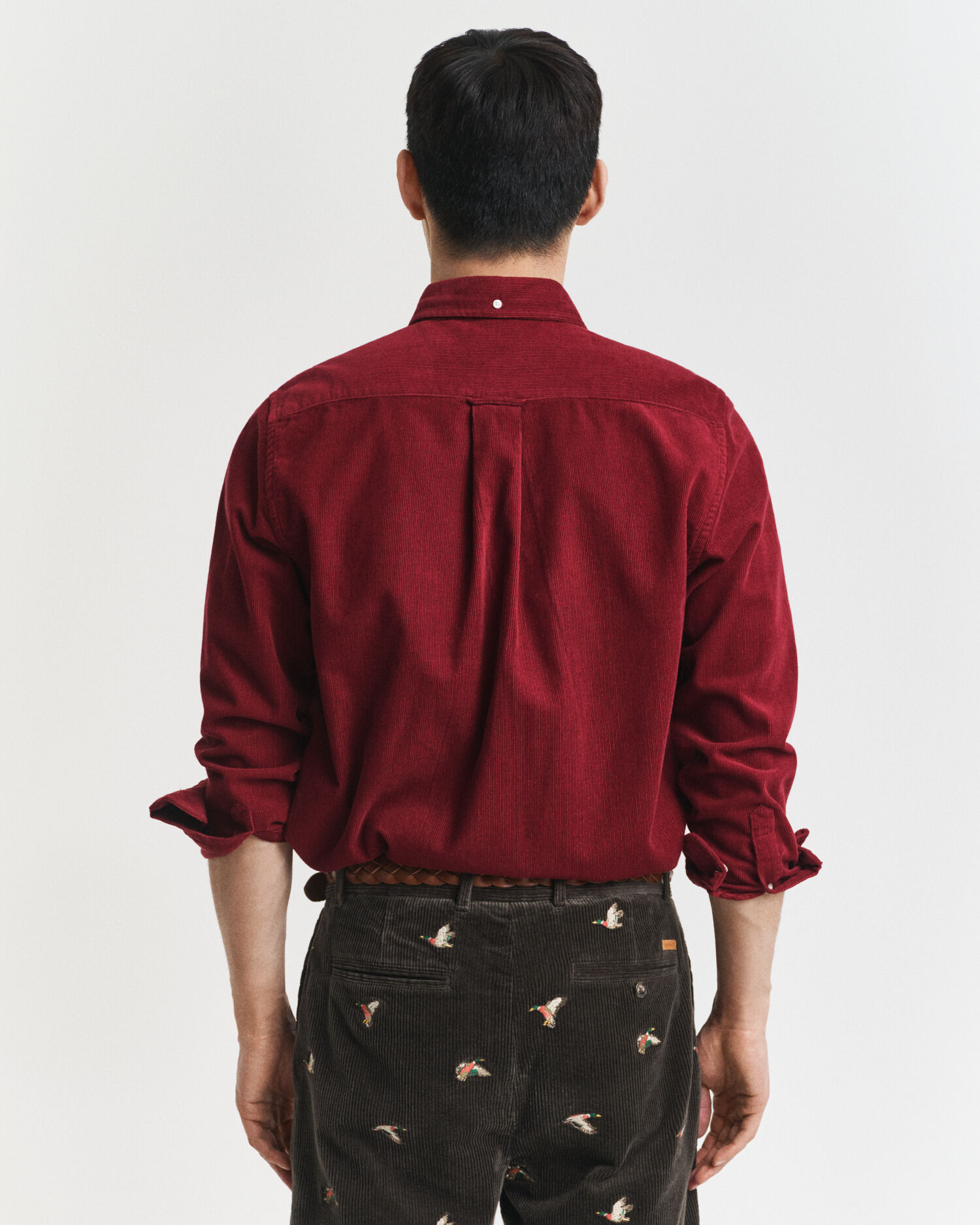 Camisa de bombazina regular fit