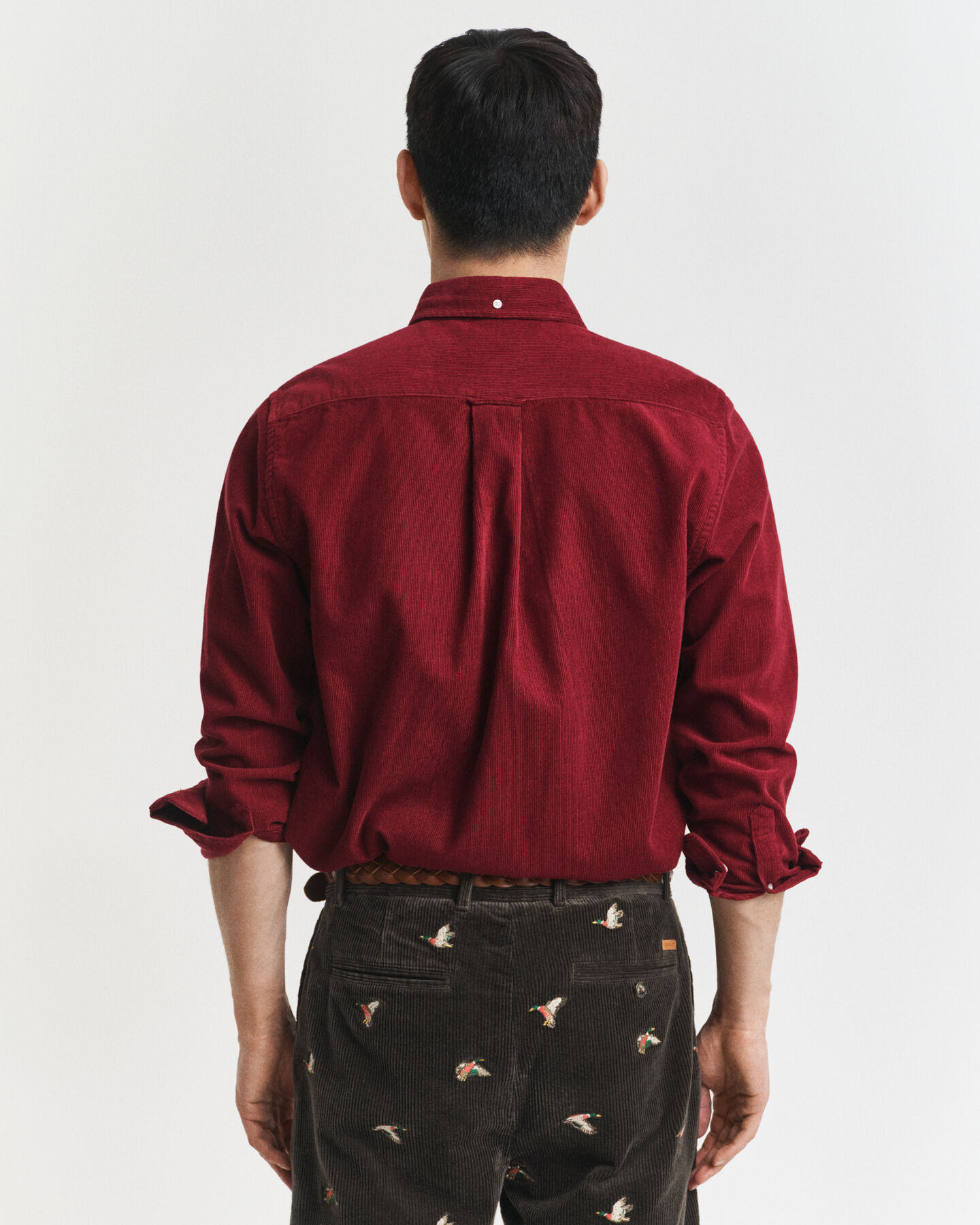 Camisa de bombazina regular fit