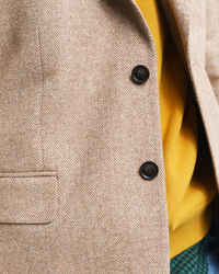 Blazer de fato Herringbone