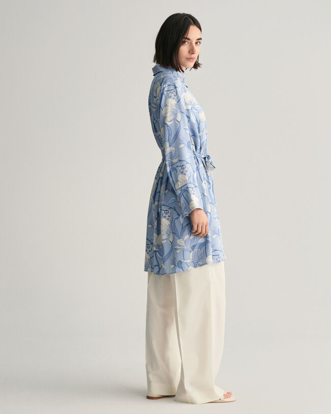 Vestido-camisa Magnolia Print