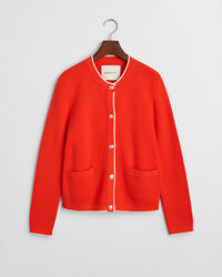 Casaco em malha de algodão