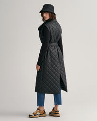 Colete acolchoado comprido