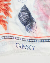 Len&ccedil;o com estampado Seashell