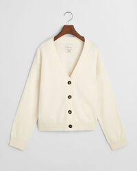 Casaco de malha em l&atilde; extrafina