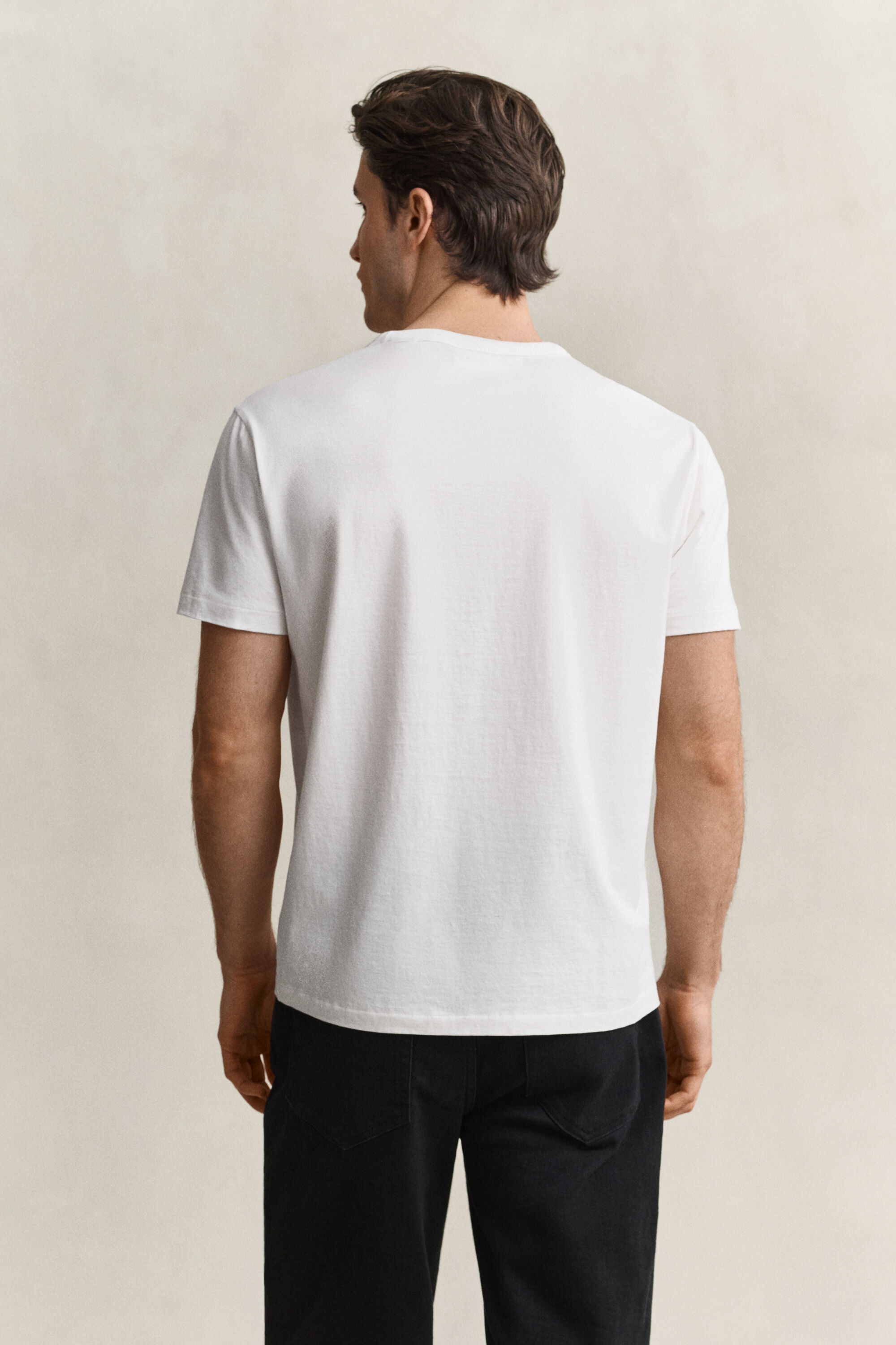 T-shirt em algodão Pima