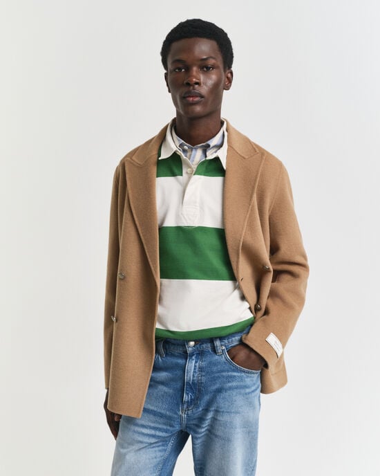 Blazer Club cosido à mão