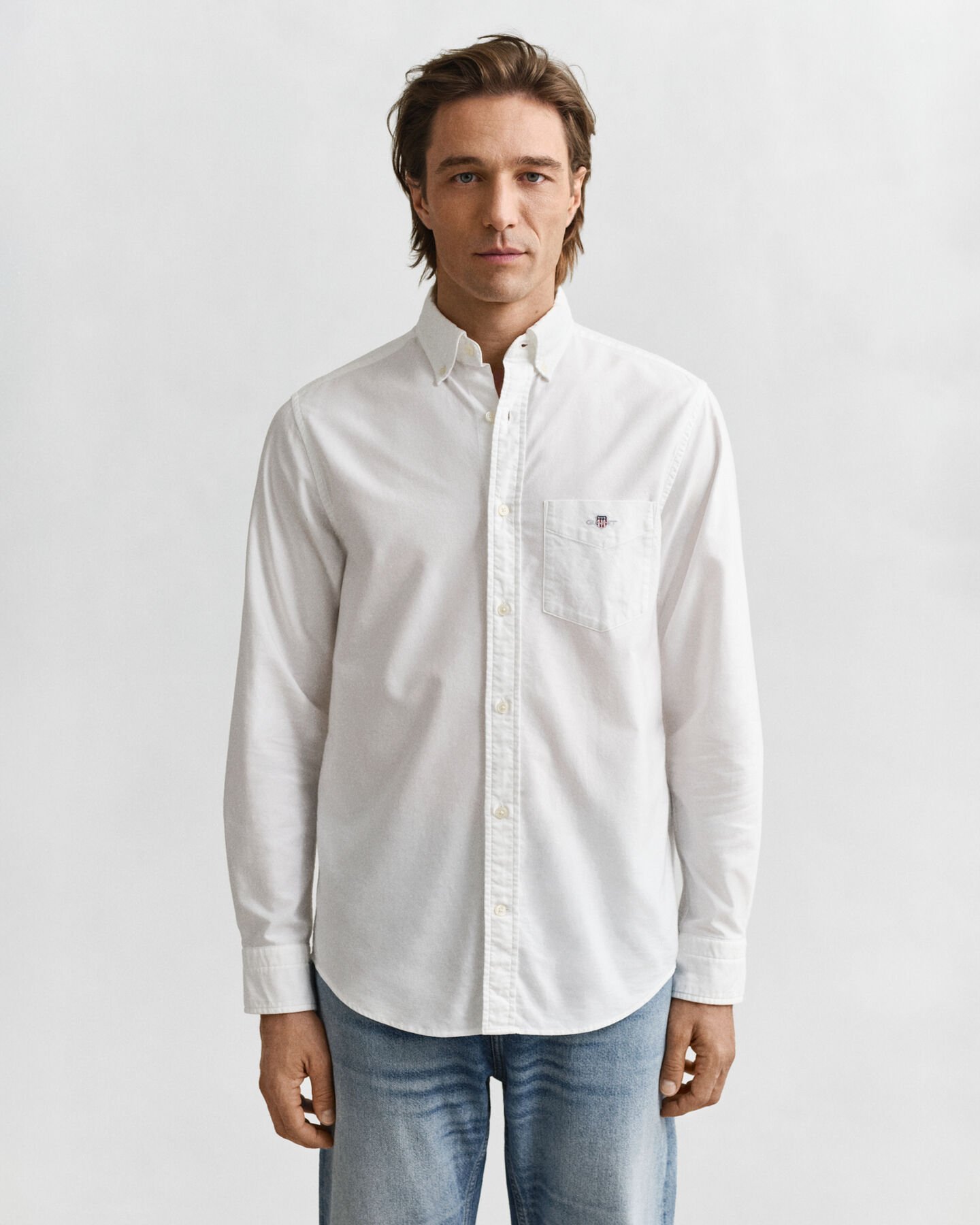 Camisa Oxford clássica regular fit