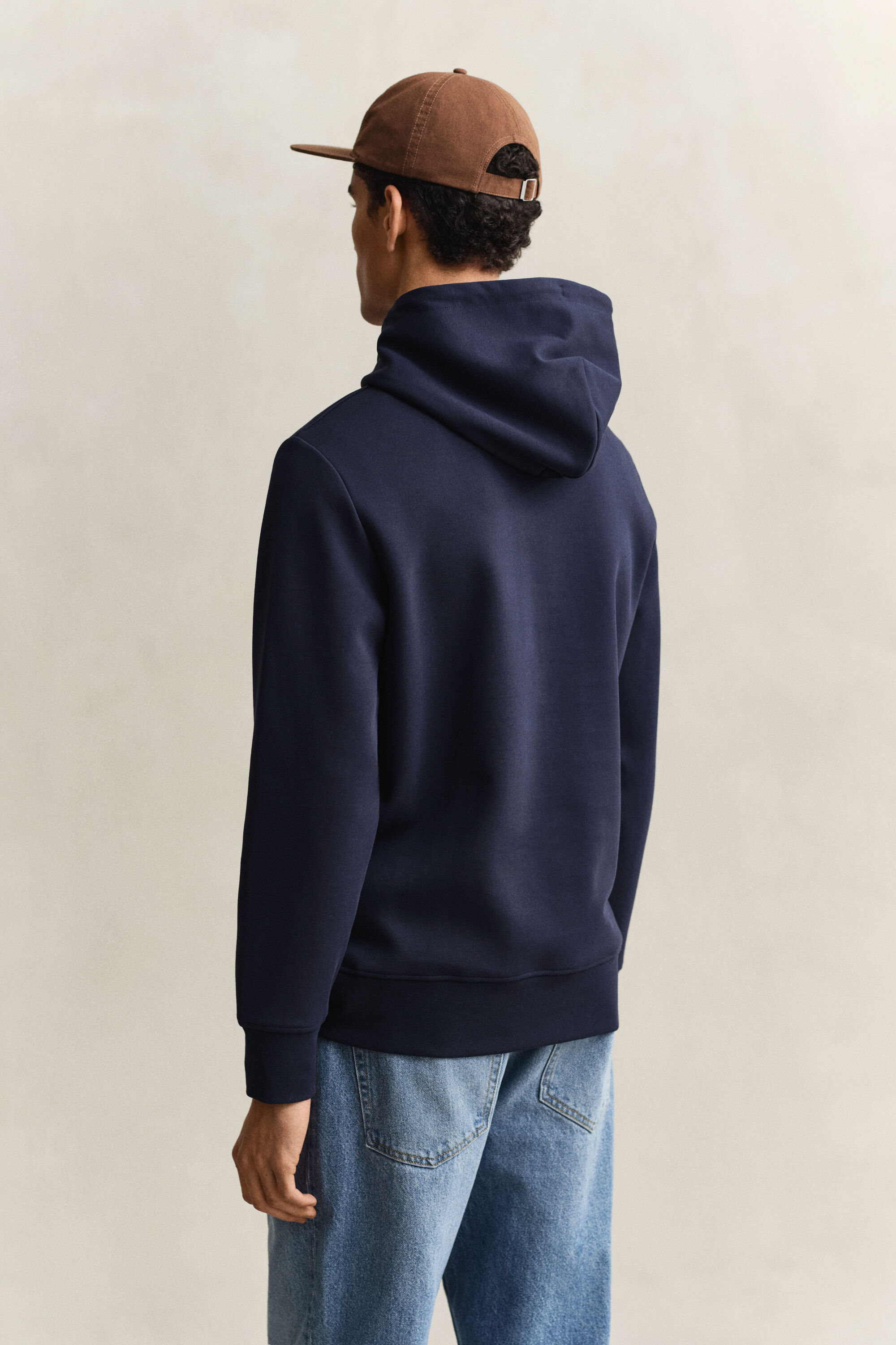 Sweatshirt com capuz Interlock