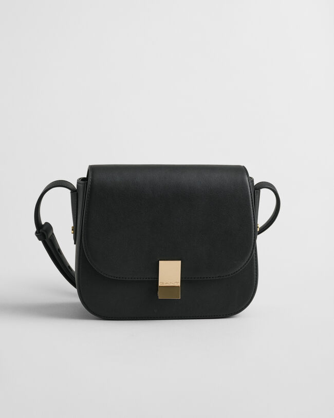 Mala de ombro em pele