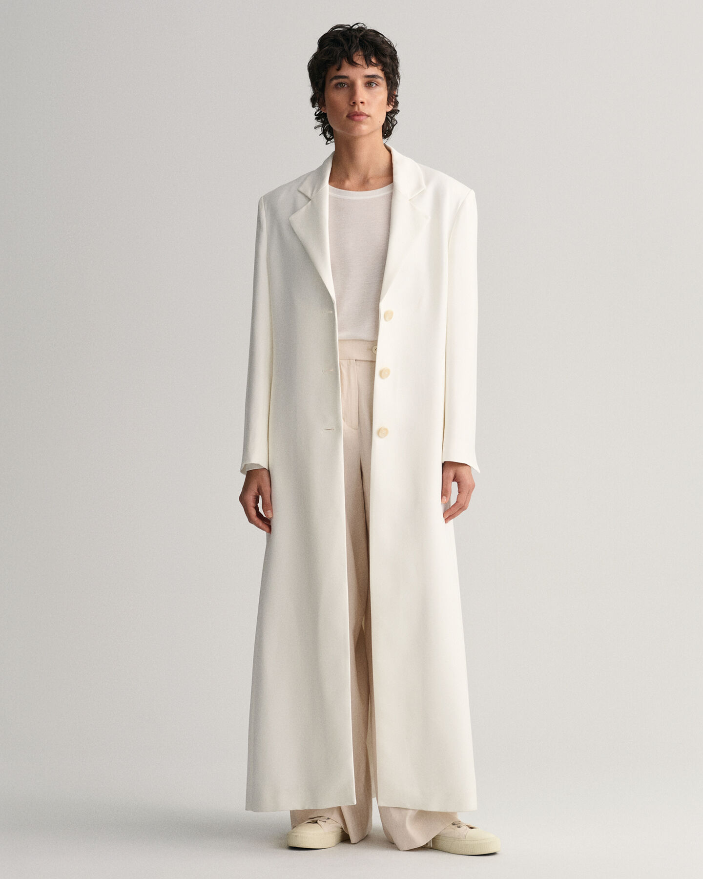 Sobretudo comprido Fluid