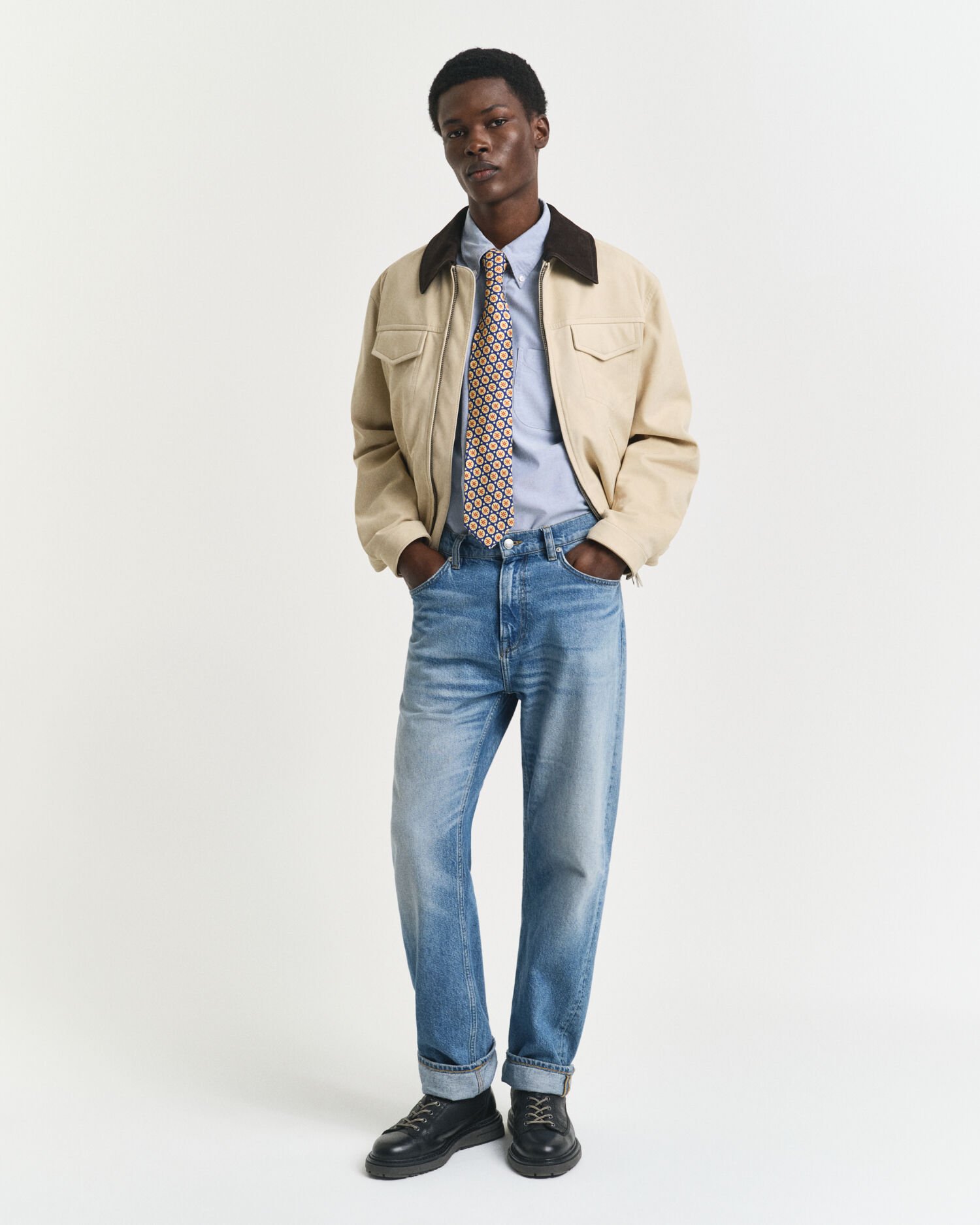 Camisa Oxford US relaxed fit