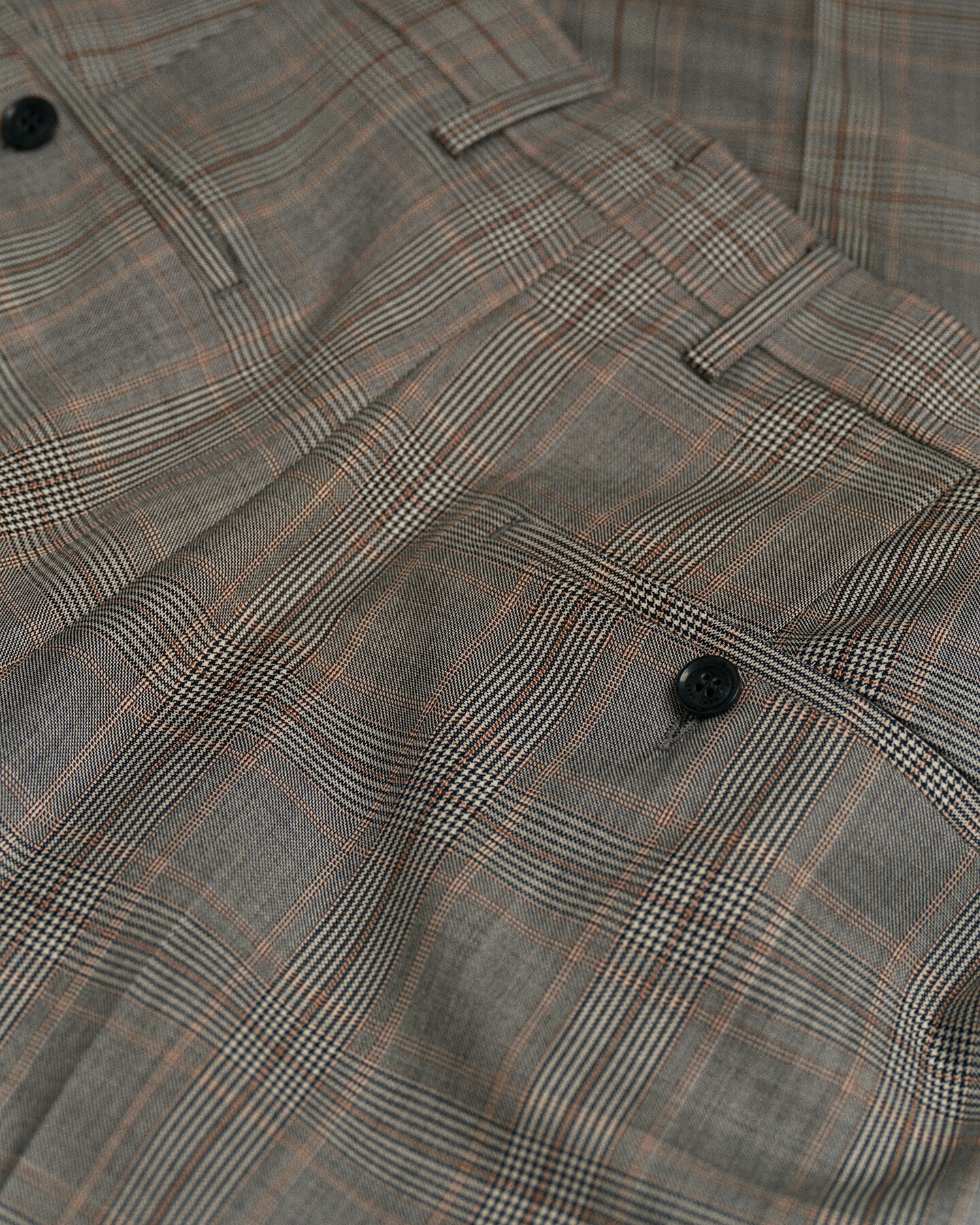 Calças de fato Glen Check