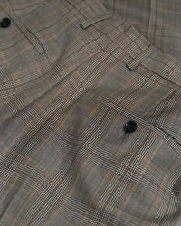 Calças de fato Glen Check