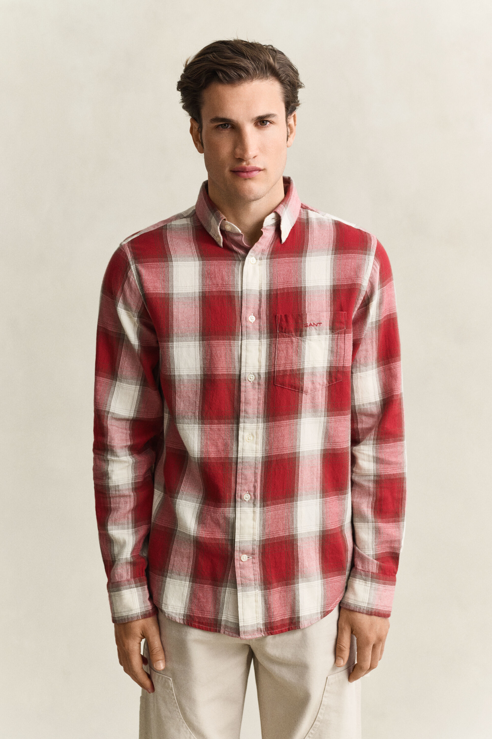 Camisa de flanela Windblown com padrão de xadrez