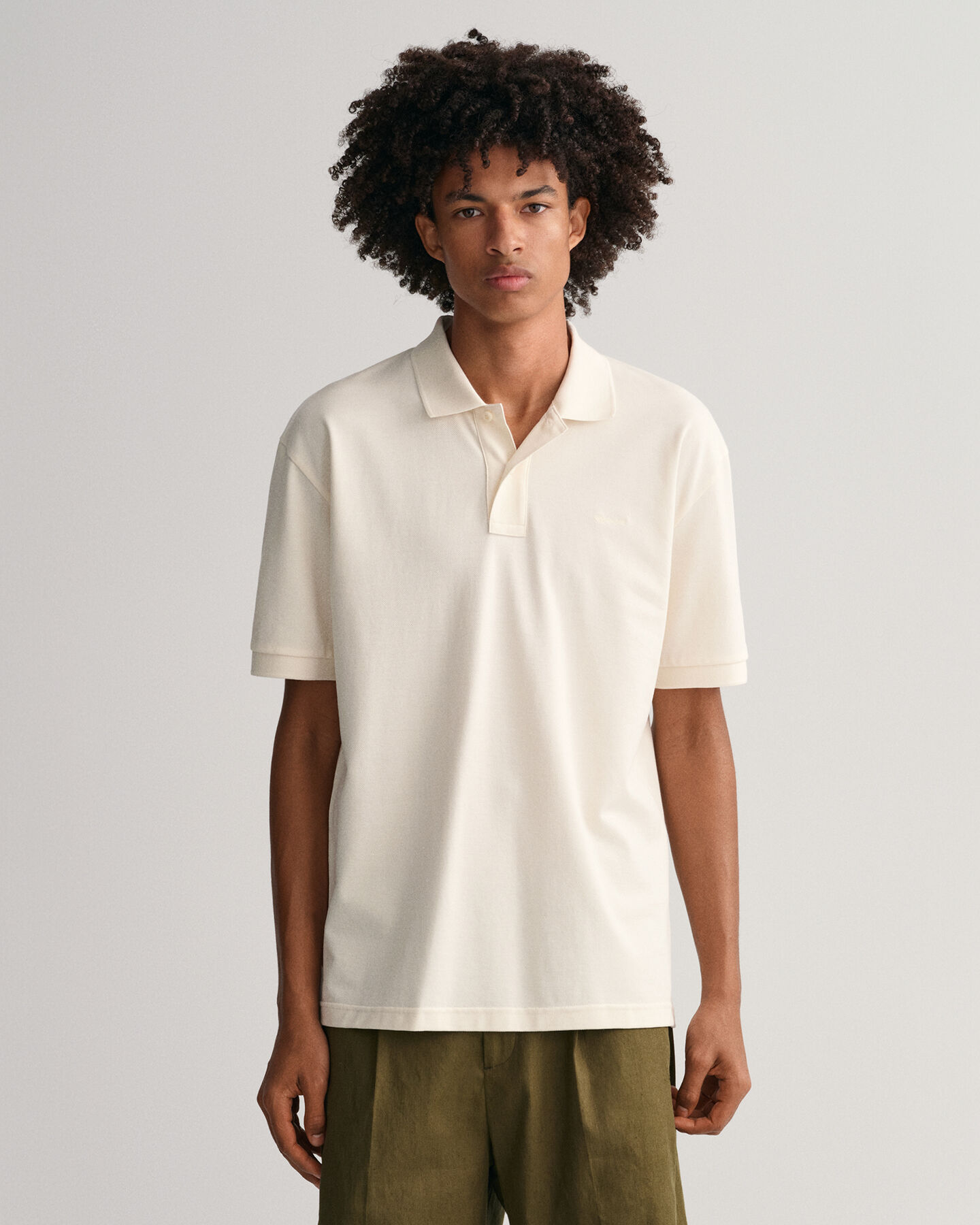 Polo em algod&atilde;o piqu&eacute; GANT Icon