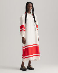 Vestido às riscas Detail