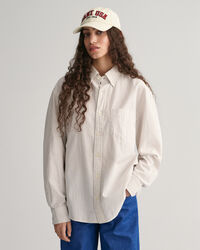 Camisa Oxford Archive &agrave;s riscas relaxed fit