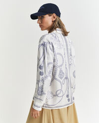 Camisa com estampado Sailing relaxed fit