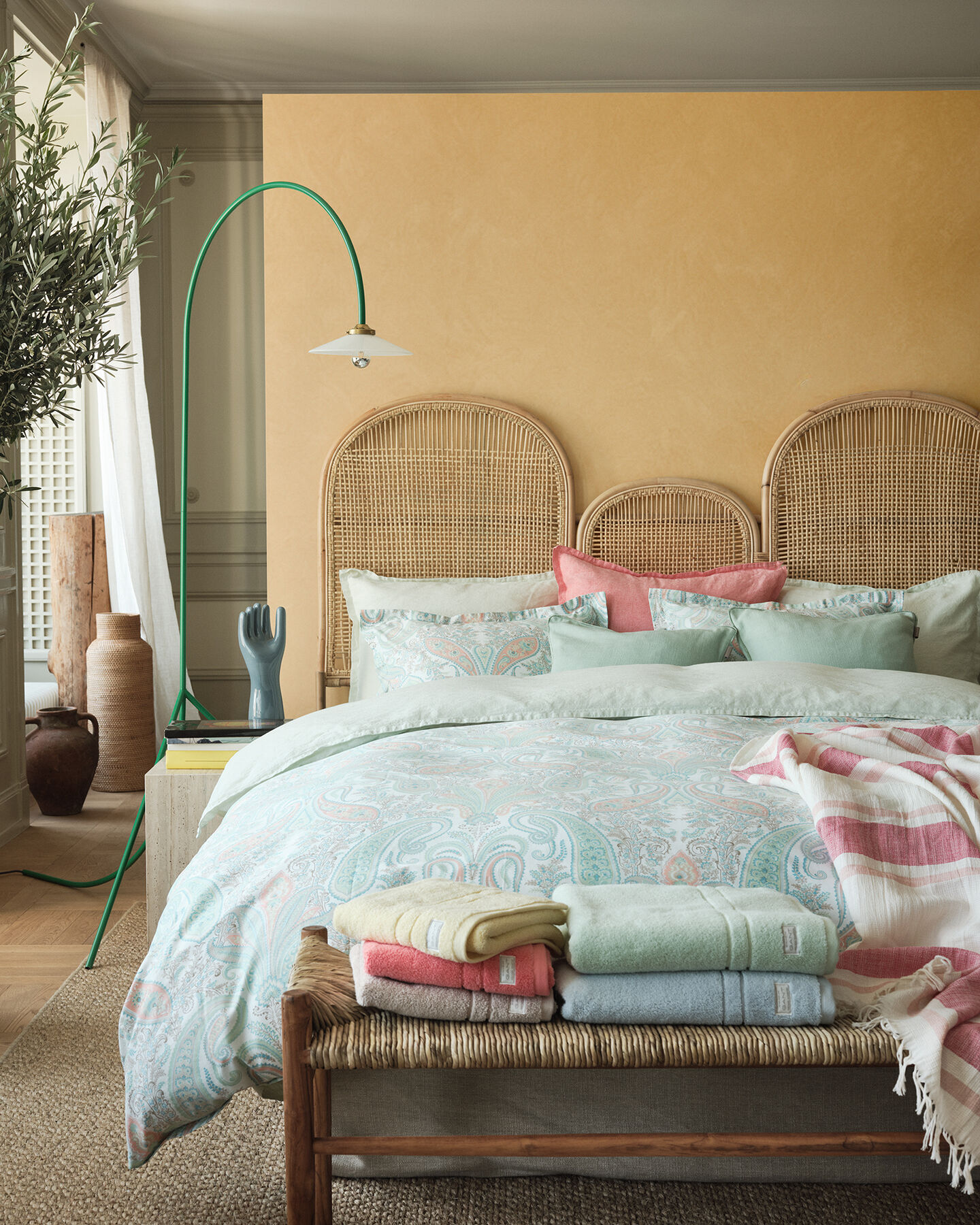 Edred&atilde;o de casal Key West Paisley