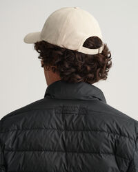 Boné alto em sarja de algodão