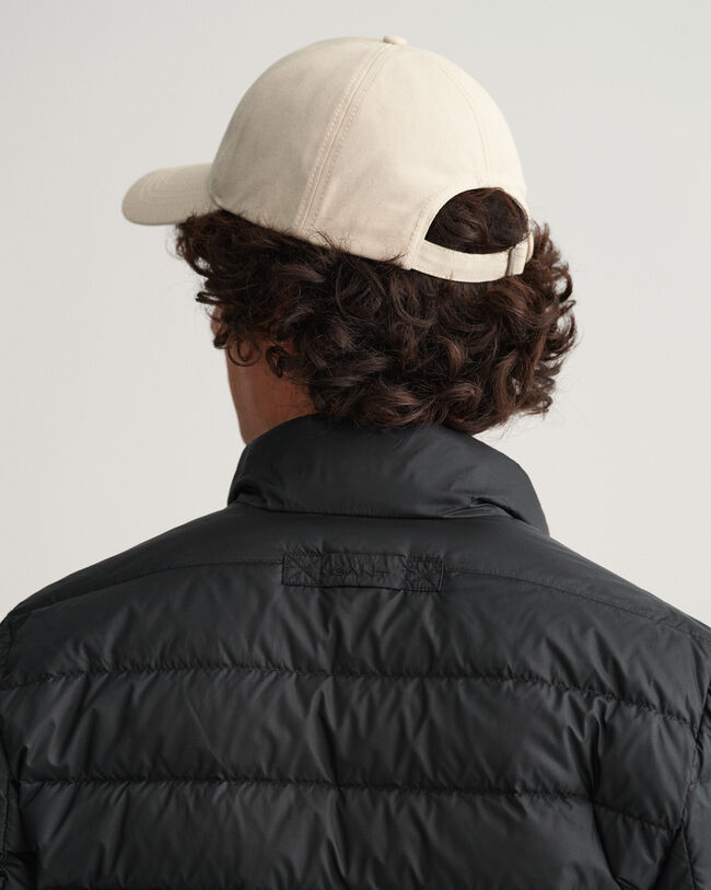 Boné alto em sarja de algodão