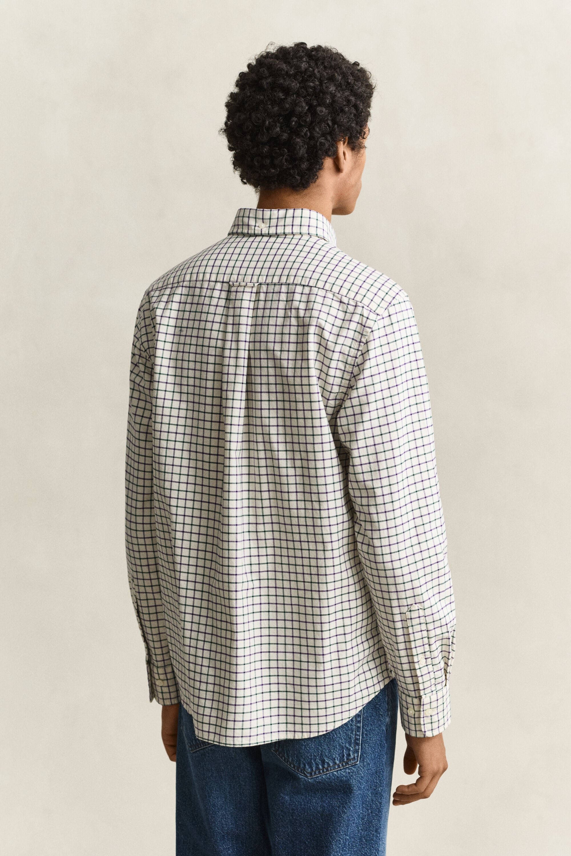 Camisa Oxford Archive com padrão de xadrez