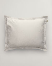 Fronha com padr&atilde;o paisley em jacquard