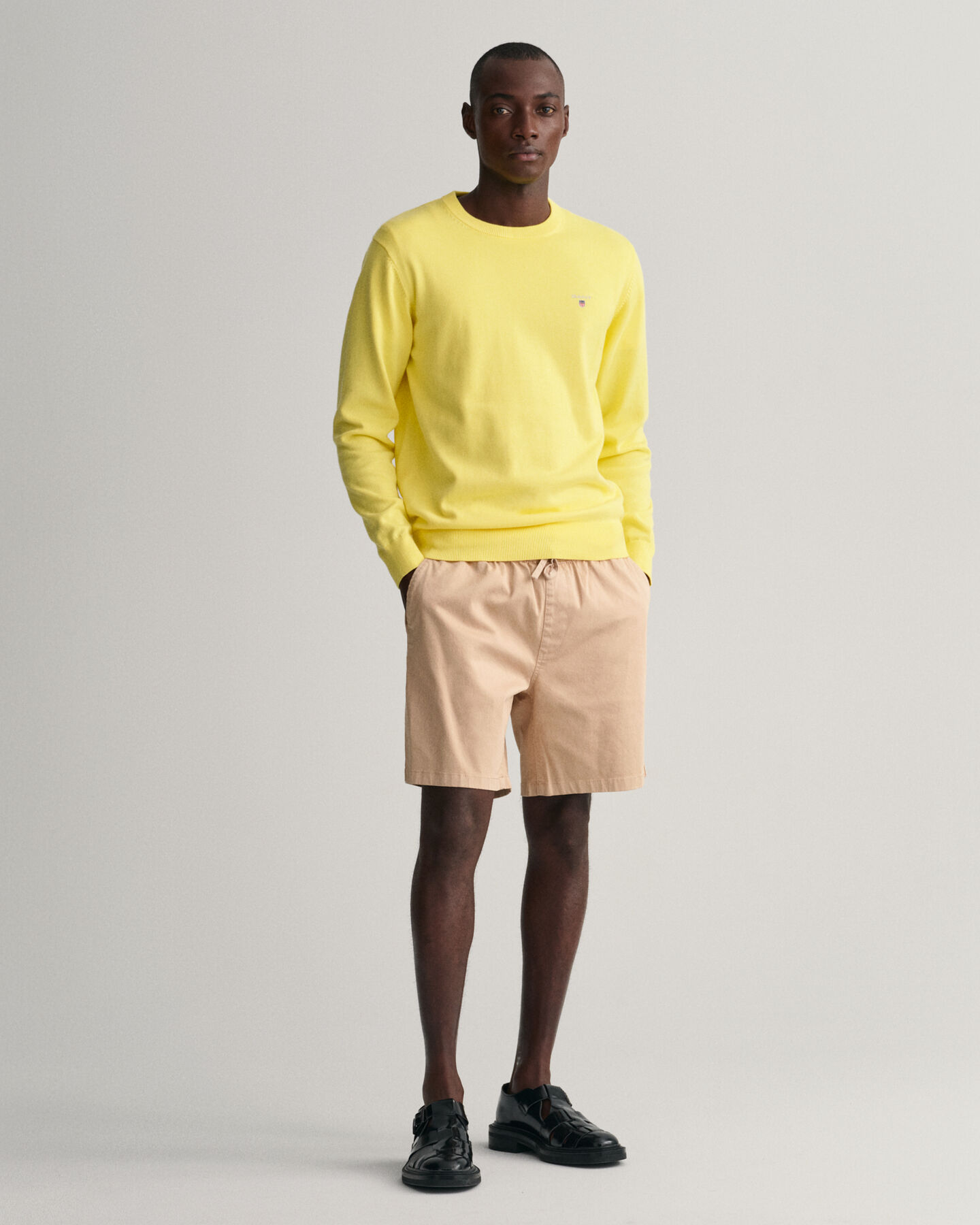 Calções com cordão Logo