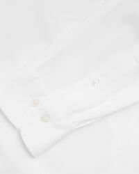 Camisa em algodão piqué e jersey regular fit