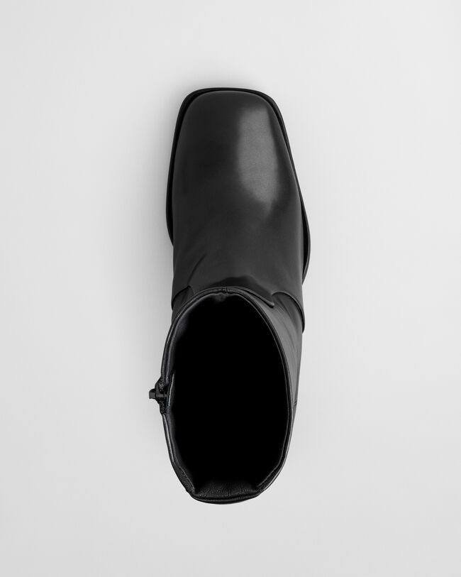 Botas de salto alto em pele Gwenety