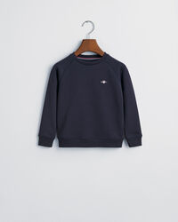 Sweatshirt com decote redondo Shield Kids