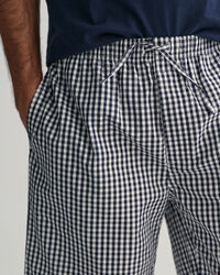 Gingham Checked Pajama Shorts