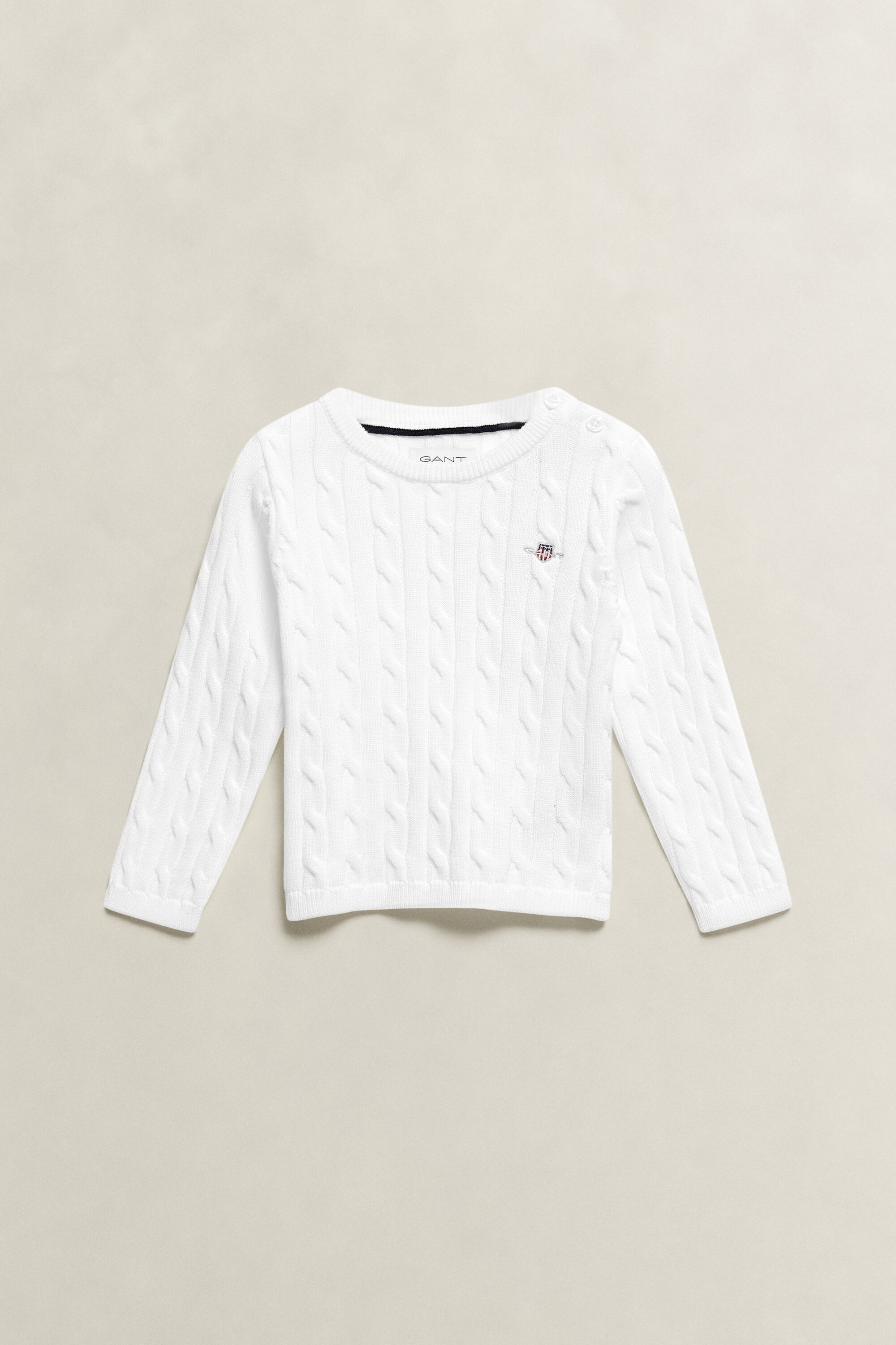 Camisola de malha entrançada Shield Girls